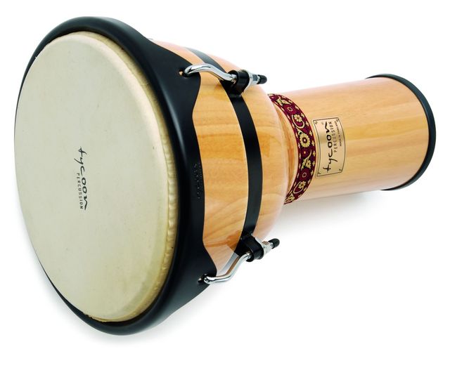 blank The 12" djembe demonstrated some fine tones.